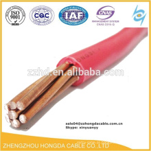 lv fio elétrico de cobre 2 4 6 8 10 15 25 35 mm2 fio de isolamento pvc / bv fio elétrico